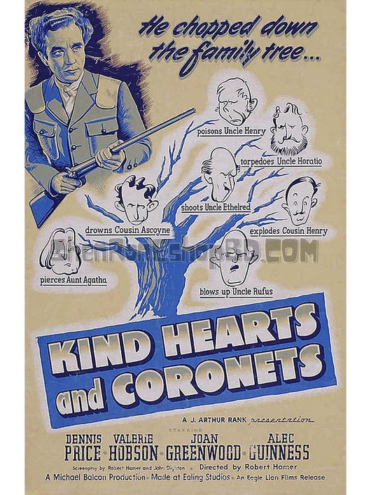 SRB08174 【仁心與冠冕 Kind Hearts And Coronets】劇集 BD50G 不附粵配 附繁中字幕 01碟