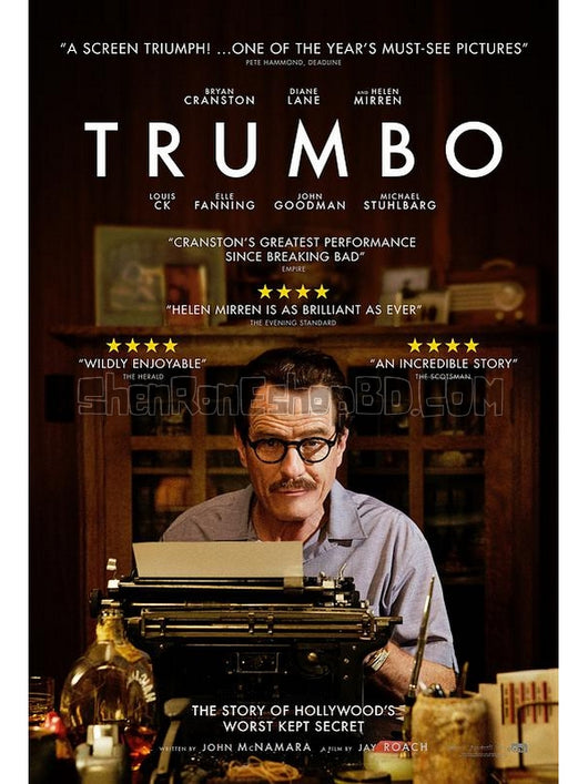 SRB08176 【特朗勃/ 好萊塢的黑名單 Trumbo】劇集 BD50G 不附粵配 附繁中字幕 01碟