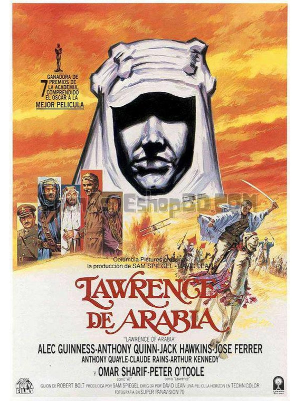 SRB08230 【阿拉伯的勞倫斯/ 沙漠梟雄 Lawrence Of Arabia】劇集 BD25G 不附粵配 附繁中字幕 01碟