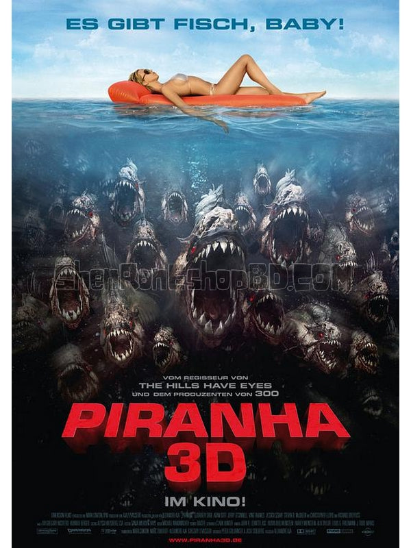 SRB00092 【食人魚 / Piranha】電影 3D 不附粵配 不附中文字幕 01碟