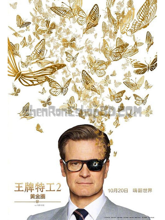 SRB08448 【王牌特工2：黃金圈 Kingsman：The Golden Circle】電影 BD50G 不附粵配 附繁中字幕 01碟