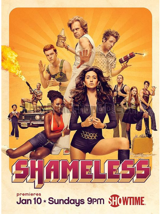 SRB08568 【無恥之徒/ 無恥家庭 第六季/ Shameless S06】劇集 BD25G 不附粵配 附繁中字幕 02碟