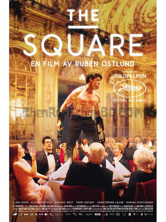 SRB08699 【方形/ 抓狂美術館 The Square】電影 BD25G 不附粵配 附繁中字幕 01碟