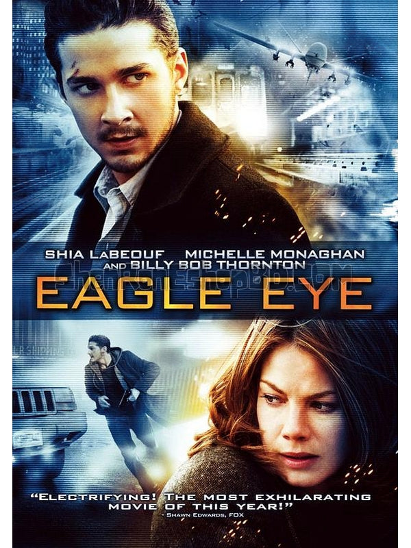 SRB09323 【鷹眼/ 鷹眼追擊 Eagle Eye】電影 BD50G 不附粵配 不附繁中字幕 01碟