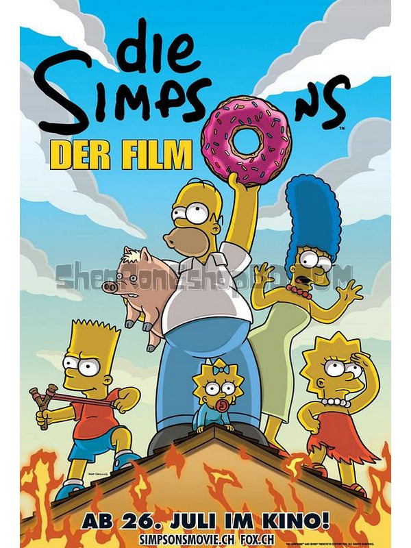 SRB09352 【辛普森一家 The Simpsons Movie】動畫 BD50G 附粵配 不附繁中字幕 01碟