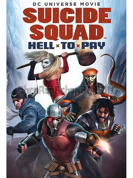 SRB09400 【自殺小隊：嚴厲懲罰 Suicide Squad：Hell To Pay】動畫 BD25G 不附粵配 附繁中字幕 01碟