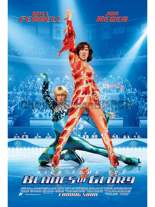 SRB09498 【冰刀雙人組/ 榮譽之刃 2007 賤冰二人組/ 銼冰賤行曲 Blades Of Glory】電影 BD50G 不附粵配 附繁中字幕 01碟