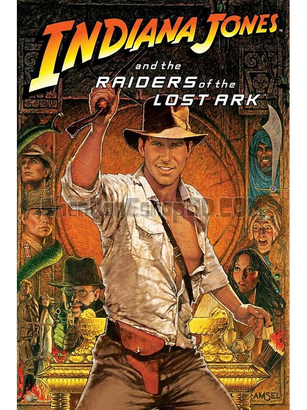 SRB09577 【奪寶奇兵1：法櫃奇兵 Raiders Of The Lost Ark】電影 BD50G 不附粵配 附繁中字幕 01碟