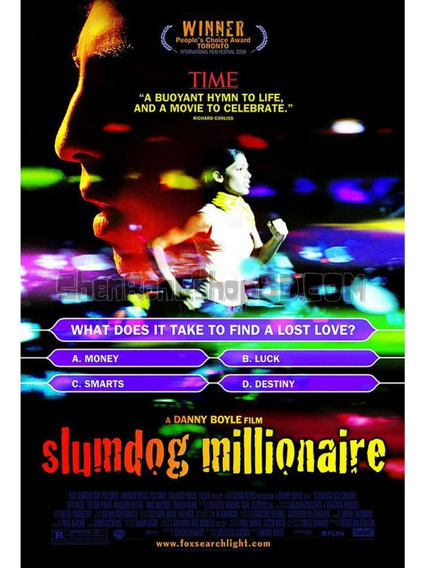 SRB09722 【貧民窟的百萬富翁 Slumdog Millionaire】電影 BD50G 附粵配 附繁中字幕 01碟