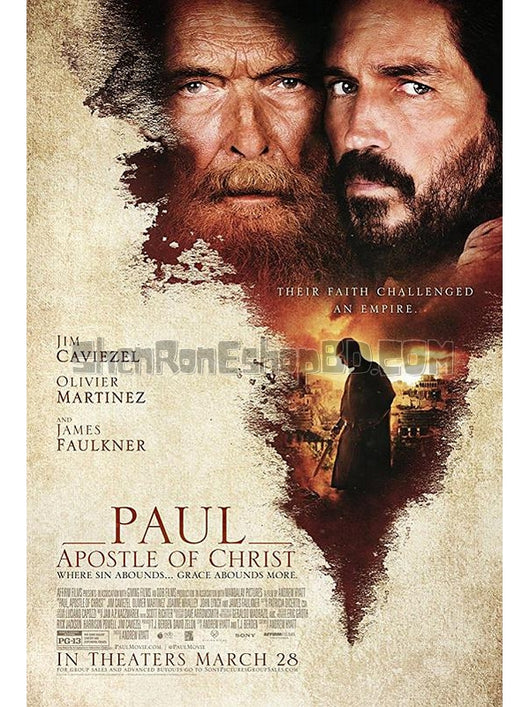 SRB09776 【使徒保羅/ 保羅, 基督使徒 Paul, Apostle Of Christ】劇集 BD25G 不附粵配 附繁中字幕 01碟