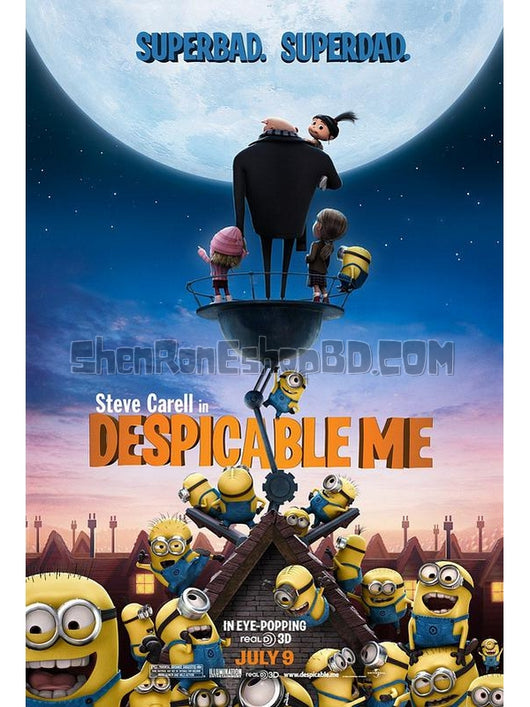 SRB09779 【4K 神偷奶爸1 卑鄙的我1 Despicable Me】動畫 4KUHD 不附粵配 不附繁中字幕 01碟