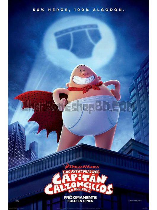 SRB09784 【4K 內褲隊長/ 底底超人大電影 杜比全景聲 Captain Underpants：The First Epic Movie】動畫 4KUHD 不附粵配 不附繁中字幕 01碟