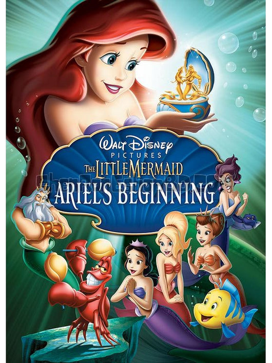 SRB09827 【小美人魚3：愛麗兒的起源 The Little Mermaid：Ariel'S Beginning】動畫 BD25G 附粵配 附繁中字幕 01碟