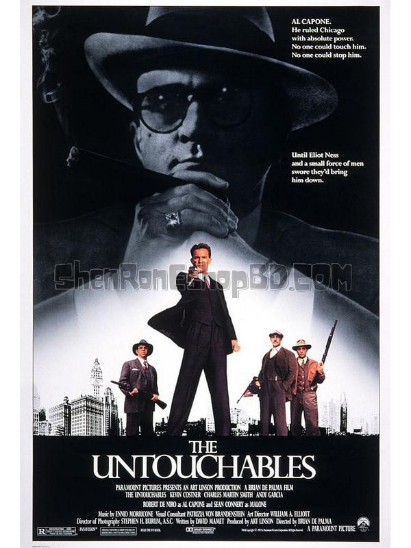 SRB09861 【鐵面無私/ 義膽雄心 不可觸犯 The Untouchables】電影 BD50G 不附粵配 附繁中字幕 01碟