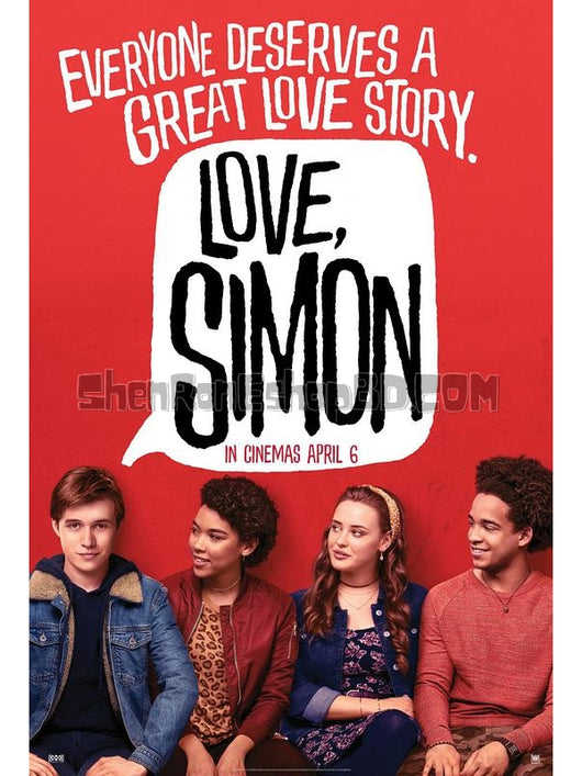 SRB09875 【愛你, 西蒙/ 親愛的初戀 抱抱我的初戀 Love, Simon】電影 BD50G 不附粵配 附繁中字幕 01碟