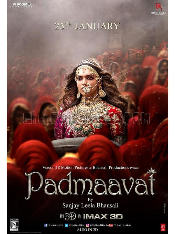 SRB09937 【印度豔後/ 帕德瑪瓦蒂王后 Padmaavat 印度】劇集 BD50G 不附粵配 不附繁中字幕 01碟