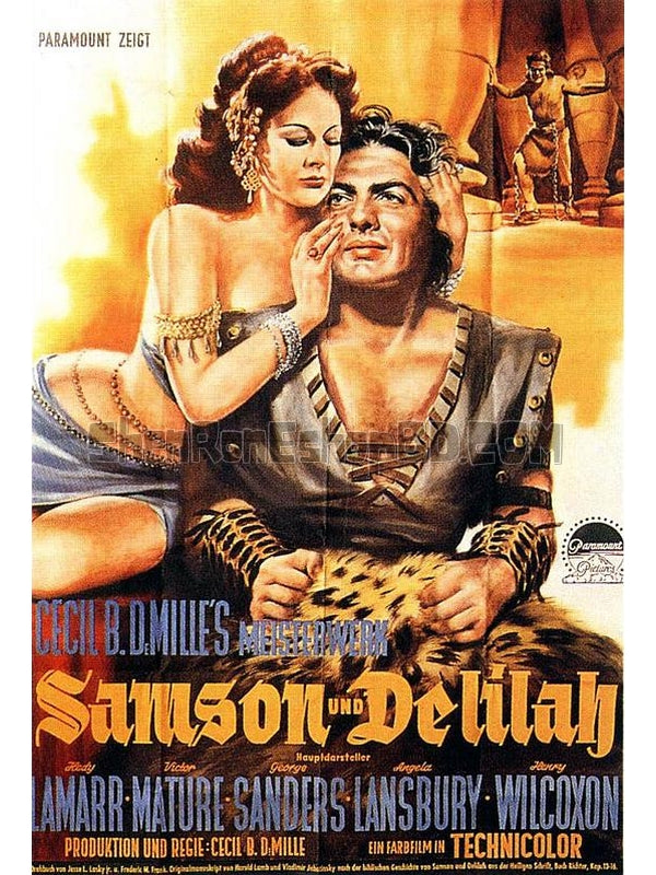 SRB09963 【參孫和達莉拉/ 霸王妖姬 Samson And Delilah】電影 BD50G 不附粵配 不附繁中字幕 01碟