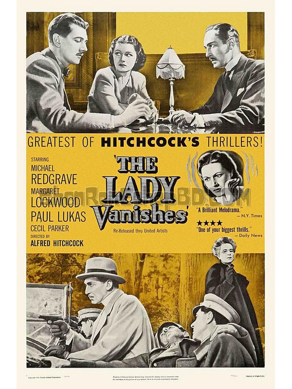 SRB10024 【貴婦失蹤記/ 失蹤的女人 The Lady Vanishes‎】電影 BD50G 不附粵配 附中文字幕 01碟