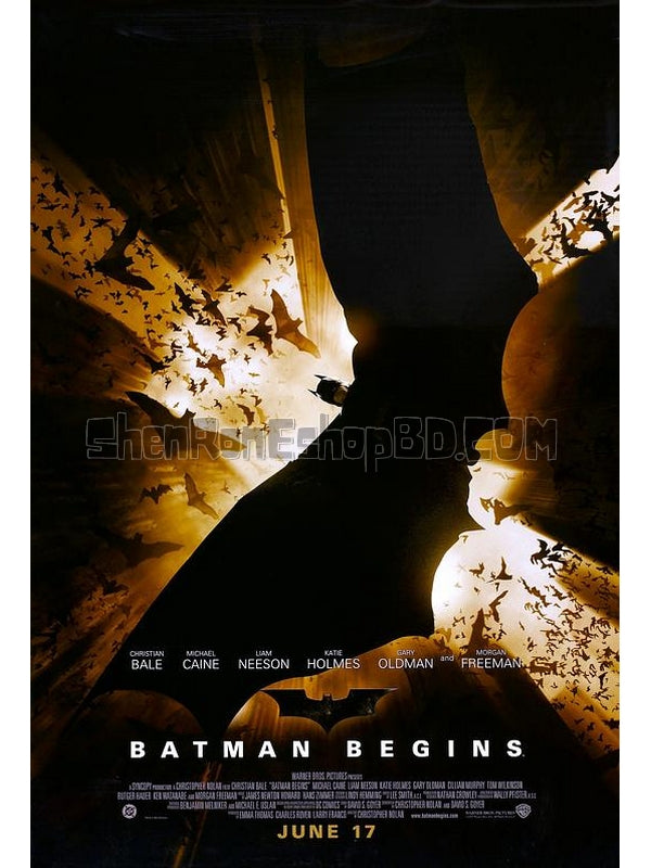 SRB10104 【蝙蝠俠5/ 蝙蝠俠前傳1：俠影之謎 Batman Begins】電影 4KUHD 不附粵配 附中文字幕 01碟