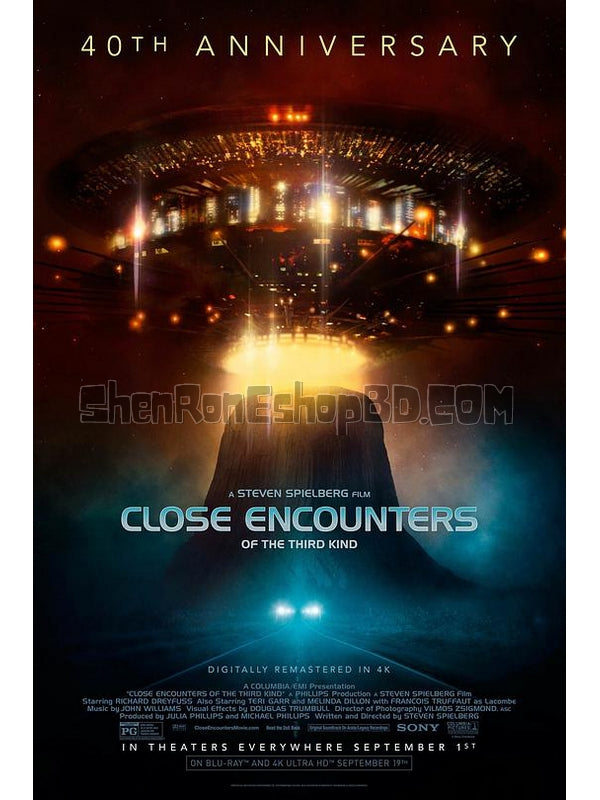 SRB10121 【第三類接觸 Close Encounters Of The Third Kind】電影 4KUHD 不附粵配 附中文字幕 01碟