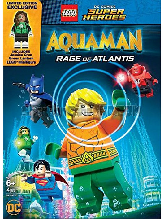 SRB10500 【樂高dc超級英雄：亞特蘭蒂斯之怒 Lego Dc Super Heroes：Aquaman-Rage Of Atlantis】動畫 BD25G 不附粵配 附中文字幕 01碟