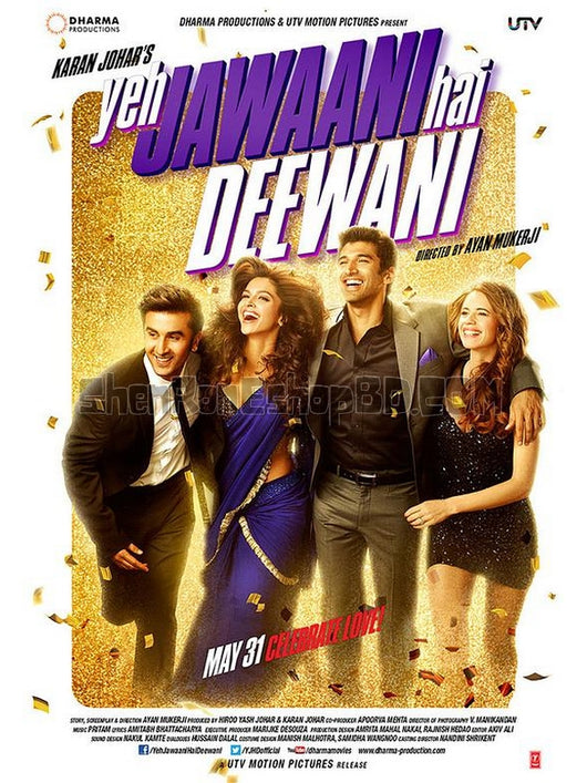 SRB10610 【那些年我們瘋狂的青春 青春洋溢色彩 印度 Yeh Jawaani Hai Deewani】電影 BD50G 不附粵配 附中文字幕 01碟