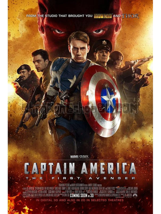 SRB10617 【美國隊長1：復仇者先鋒 Captain America：The First Avenger】電影 BD50G 不附粵配 不附中文字幕 01碟