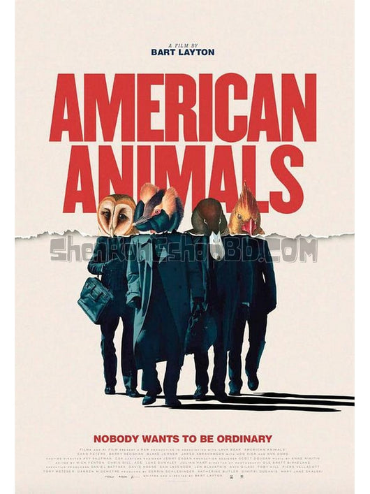 SRB10662 【美國動物 American Animals】電影 BD50G 不附粵配 附中文字幕 01碟