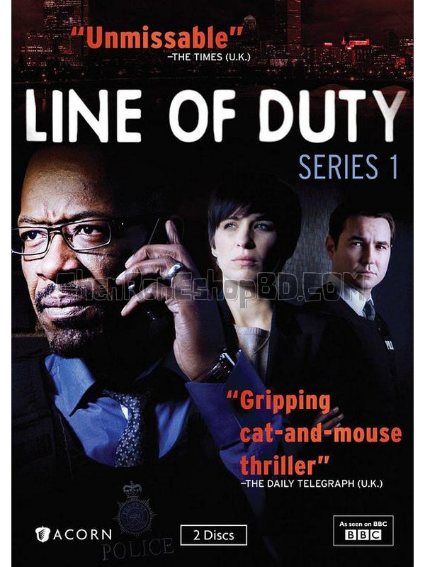 SRB10675 【重任在肩 第一季 Line Of Duty Season 1】劇集 BD25G 不附粵配 附中文字幕 02碟