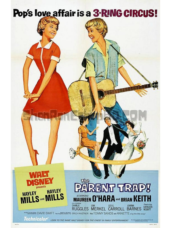 SRB10727 【爸爸愛媽媽/ 天生一對 老版天生一對 The Parent Trap】電影 BD50G 不附粵配 附中文字幕 01碟