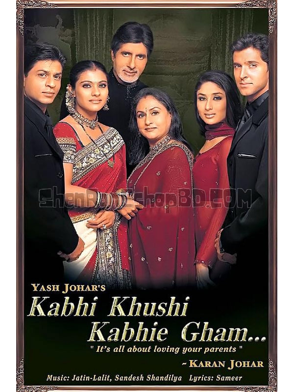 SRB10806 【花無百日紅/ 有時快樂有時悲傷 Kabhi Khushi Kabhie Gham】電影 BD50G 不附粵配 附中文字幕 01碟