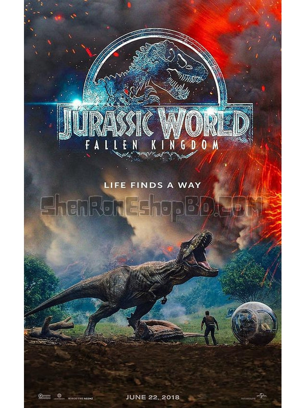 SRB10853 【侏羅紀世界2 Jurassic World：Fallen Kingdom】電影 3D 不附粵配 附中文字幕 01碟