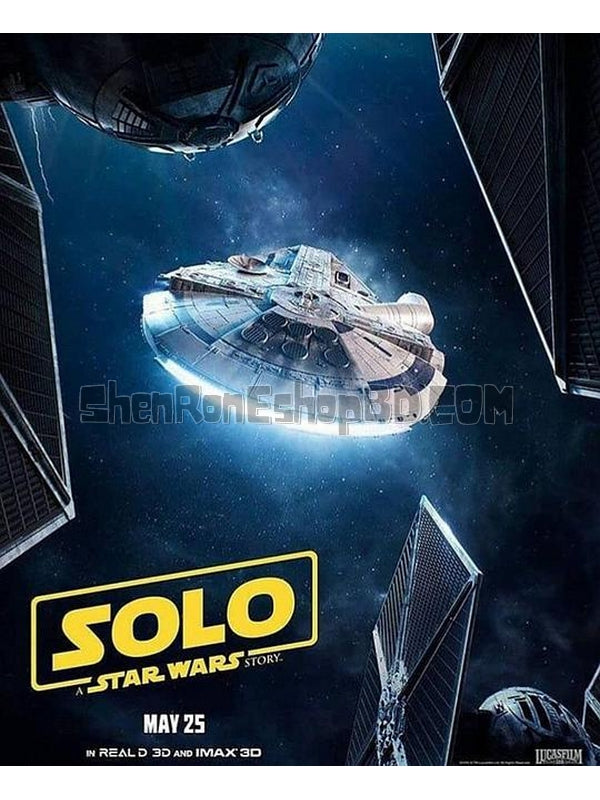 SRB10940 【遊俠索羅：星球大戰外傳 Solo：A Star Wars Story】電影 3D 不附粵配 附中文字幕 01碟