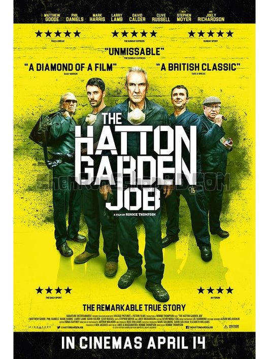 SRB10969 【哈頓花園工作/ 哈頓花園大劫案 The Hatton Garden Job】電影 BD50G 不附粵配 附中文字幕 01碟