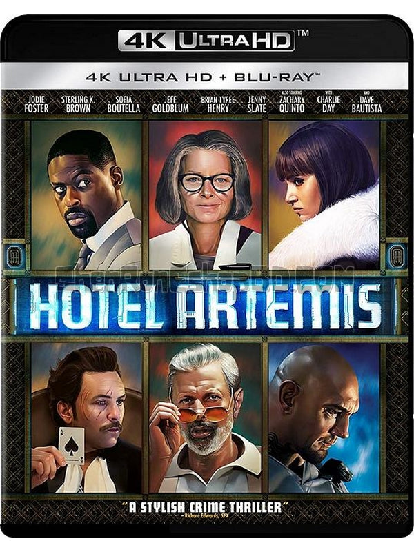 SRB11034 【阿爾忒彌斯酒店 Hotel Artemis】電影 4KUHD 不附粵配 附中文字幕 01碟