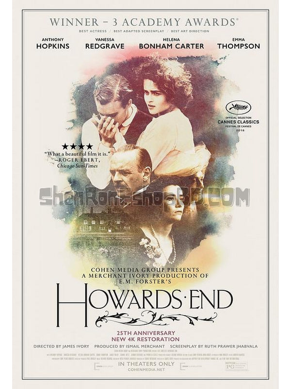 SRB11099 【霍華德莊園/ 此情可問天 Howards End】電影 4KUHD 不附粵配 附中文字幕 01碟