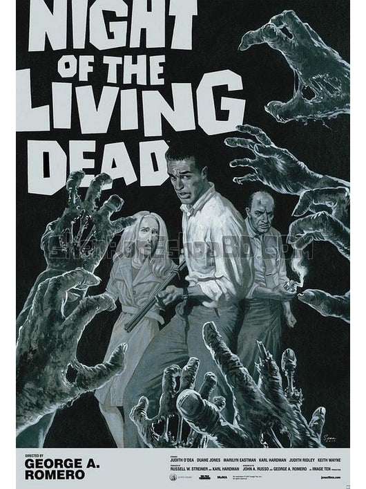 SRB11128 【活死人之夜/ Night Of The Living Dead】電影 BD50G 不附粵配 附中文字幕 01碟