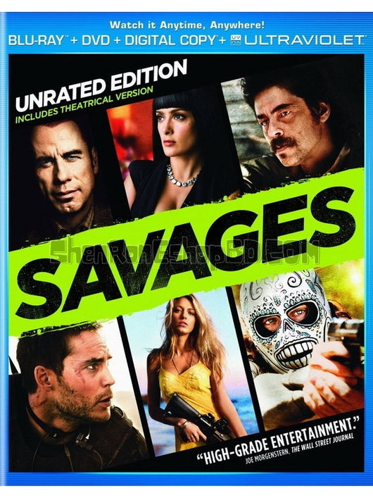 SRB01347 【野蠻人/ 野蠻告白 偷天毒犯 Savages】電影 BD25G 不附粵配 不附中文字幕 01碟