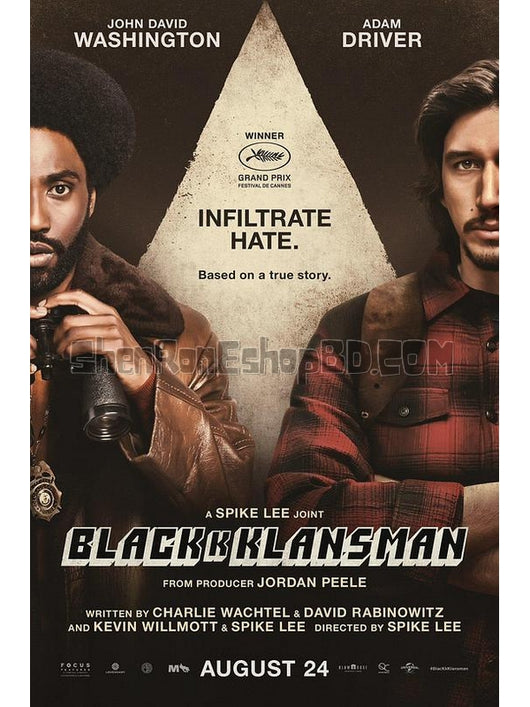 SRB11210 【黑色黨徒 Blackkklansman】劇集 BD25G 不附粵配 附中文字幕 01碟