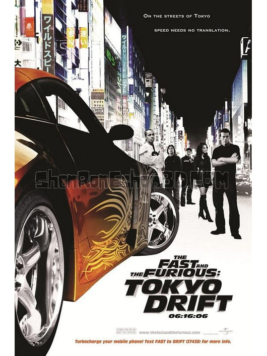 SRB11231 【速度與激情3：東京漂移字 The Fast And The Furious：Tokyo Drift】電影 4KUHD 不附粵配 附中文字幕 01碟