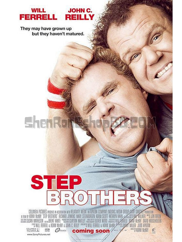 SRB11232 【非親兄弟/ 半路兄弟/ 爛兄爛弟 兩兄弟 Step Brothers】電影 4KUHD 不附粵配 附中文字幕 01碟