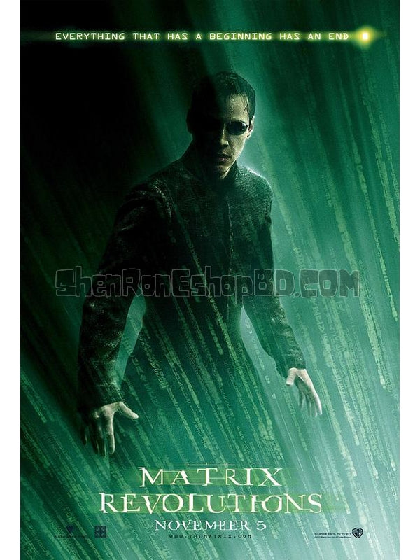 SRB11296 【駭客帝國3：革命 The Matrix Revolutions】電影 4KUHD 不附粵配 附中文字幕 01碟