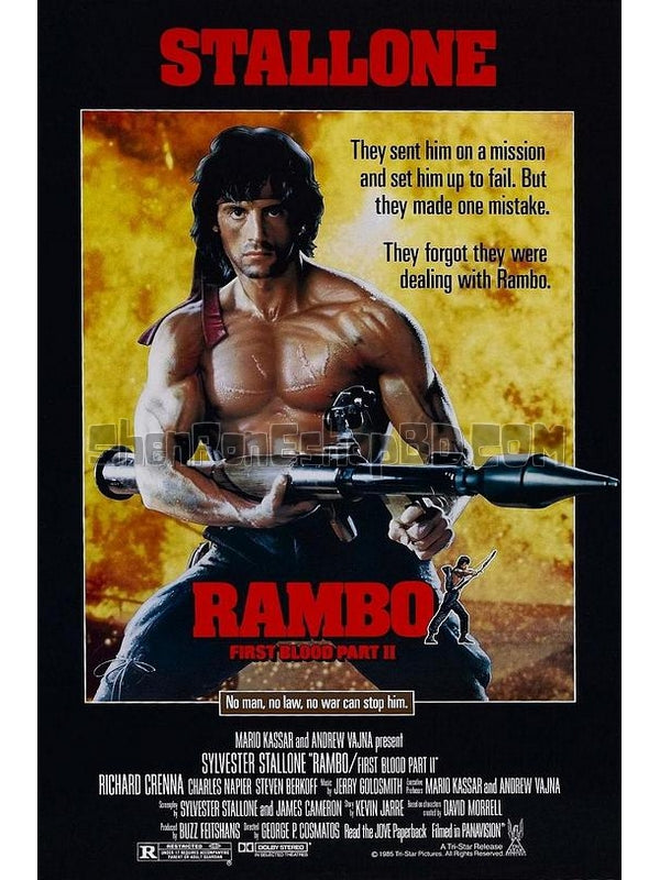 SRB11297 【第一滴血2/ 蘭博2 Rambo First Blood Part Ii】電影 4KUHD 不附粵配 附中文字幕 01碟