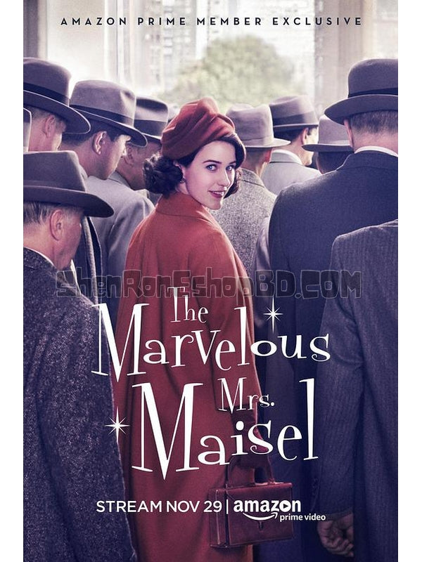 SRB11534 【了不起的麥瑟爾夫人 第一季/ The Marvelous Mrs. Maisel Season 1】劇集 BD25G 不附粵配 附中文字幕 01碟