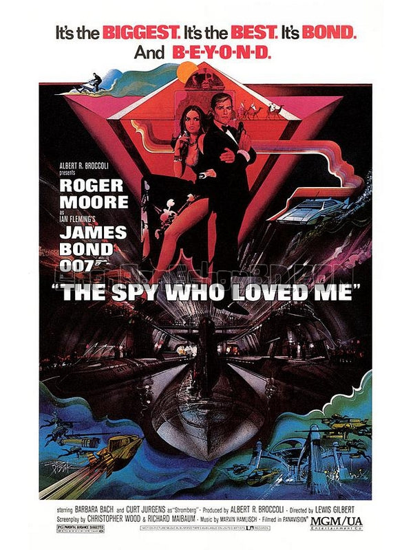 SRB11574 【007系列：海底城/ 鐵金剛勇破海底城 The Spy Who Loved Me】電影 BD25G 不附粵配 不附中文字幕 01碟