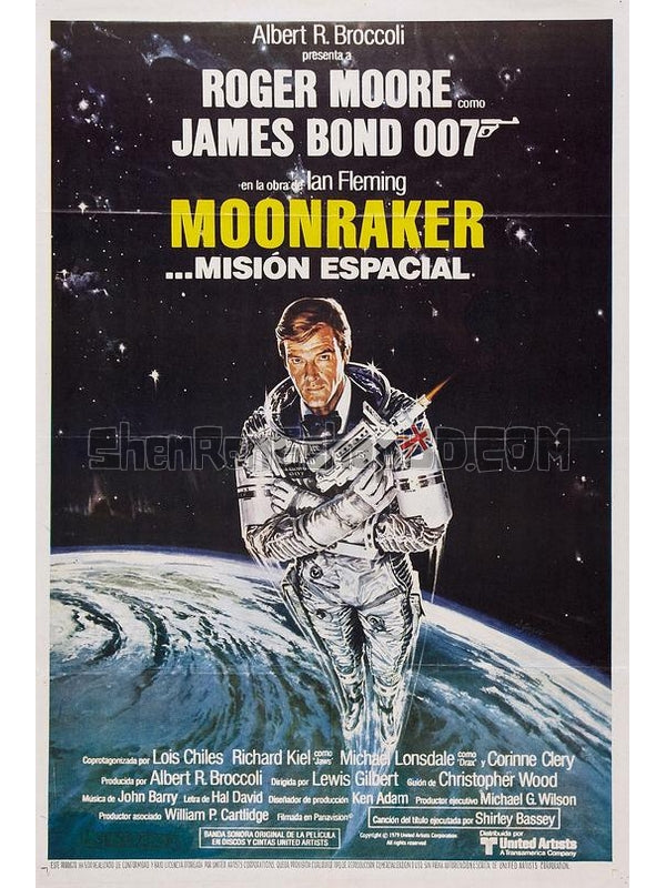 SRB11576 【007系列：太空城/ 鐵金剛勇破太空城 Moonraker】電影 BD25G 不附粵配 不附中文字幕 01碟