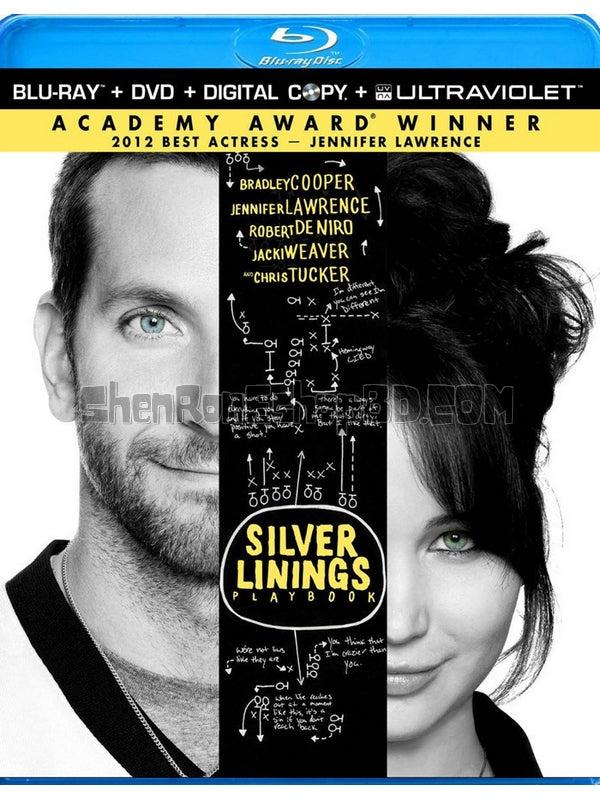 SRB01483 【烏雲背後的幸福線 Silver Linings Playbook】電影 BD25G 不附粵配 不附中文字幕 01碟