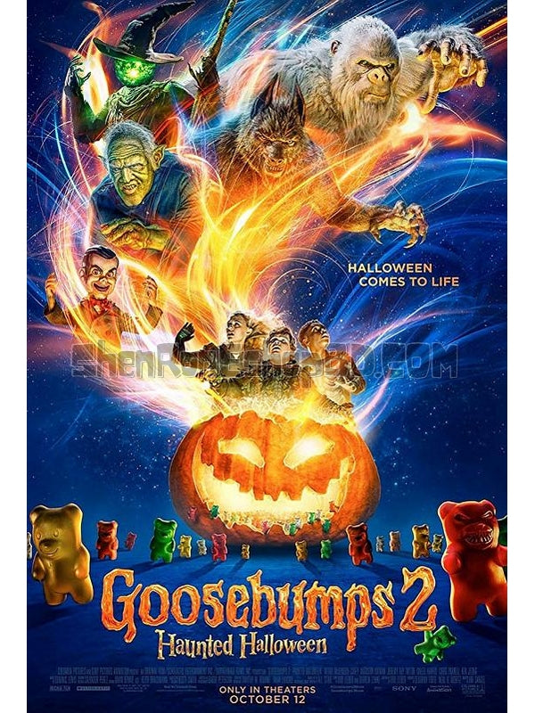 SRB11786 【雞皮疙瘩2：鬧鬼萬聖節 Goosebumps 2 Haunted Halloween】動畫 BD50G 不附粵配 附中文字幕 01碟