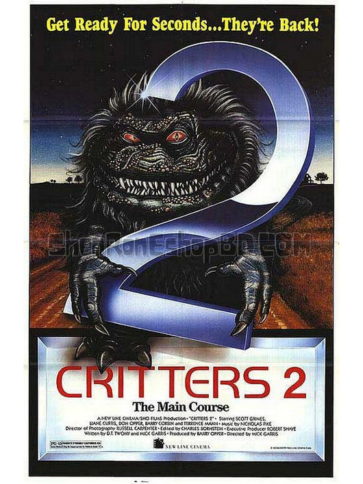 SRB11817 【魔精2 Critters 2：The Main Course】電影 BD50G 不附粵配 附中文字幕 01碟