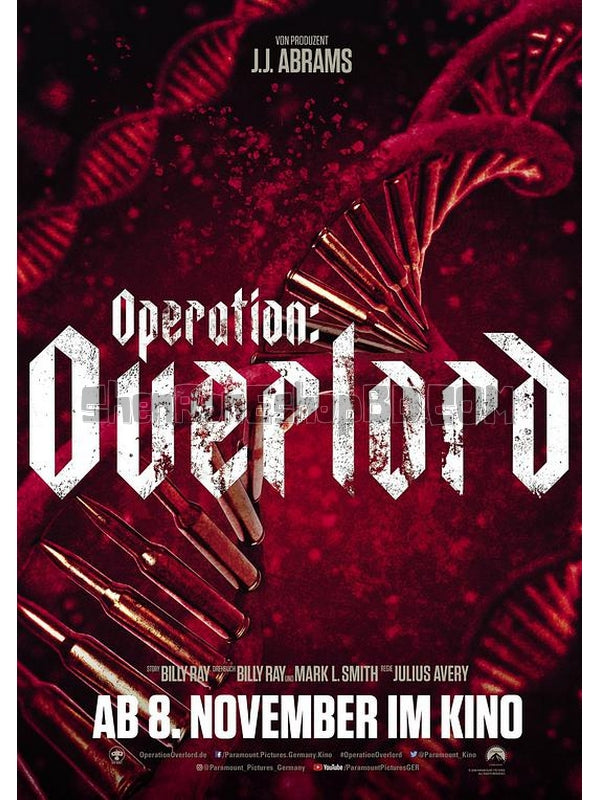 SRB11959 【霸主/ 大君主之役 大君主行動/ 霸王行動 Overlord】電影 BD50G 不附粵配 附中文字幕 01碟